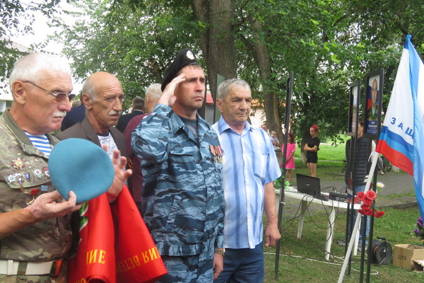 Митинг, посвященный Дню ветеранов боевых действий