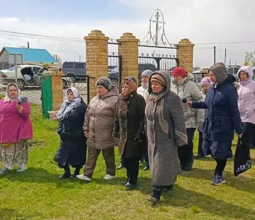 Федеральная экспедиция в Сладковском районе.