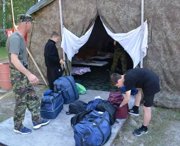 1 июля на базе загородного лагеря 