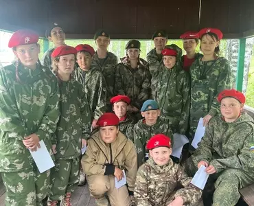 Завершилась вторая юнармейская смена