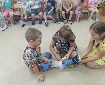 Занятие по оказанию первой медицинской помощи