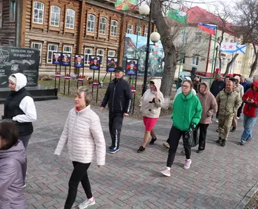 Всероссийской акции «10 000 шагов к жизни»
